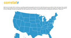 Desktop Screenshot of correlatr.com