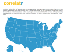 Tablet Screenshot of correlatr.com